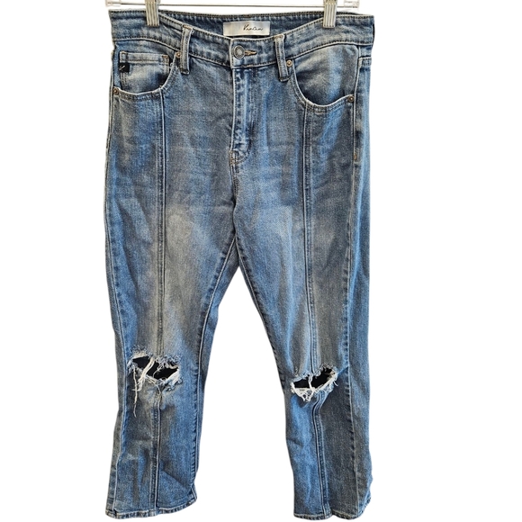 KanCan Samantha High Rise Distressed Denim Jean - Picture 8 of 8